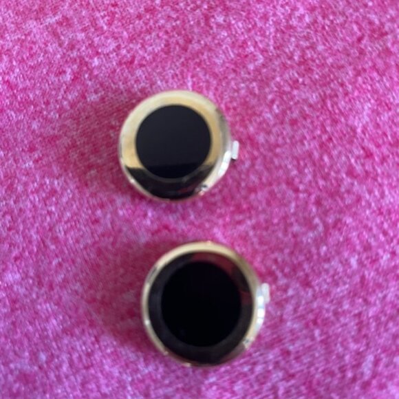 Colibri Gold and Black Button Covers VTG - Picture 5 of 7